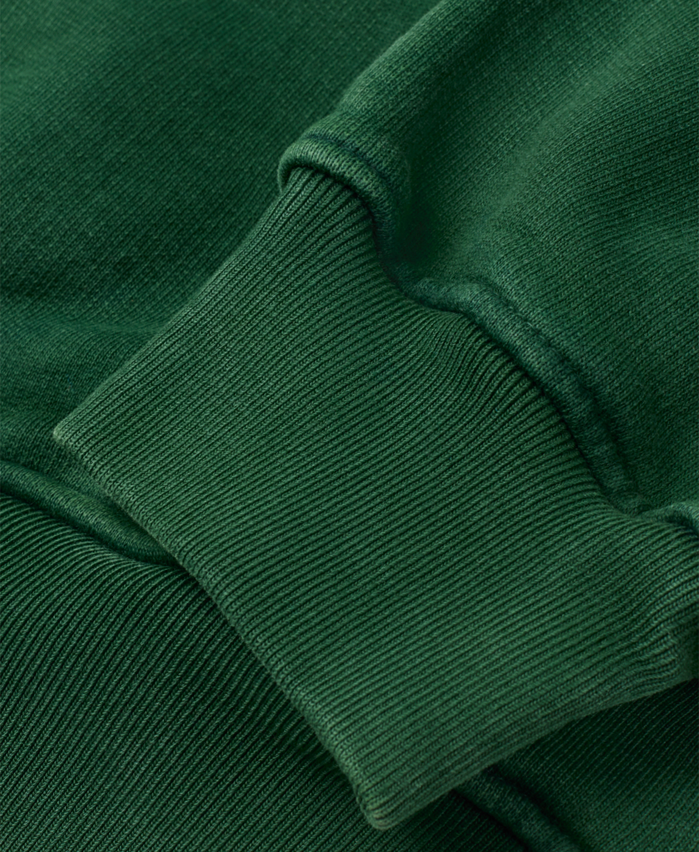 Velour Garments 600 GSM &#39;Pine Green&#39; Hoodie