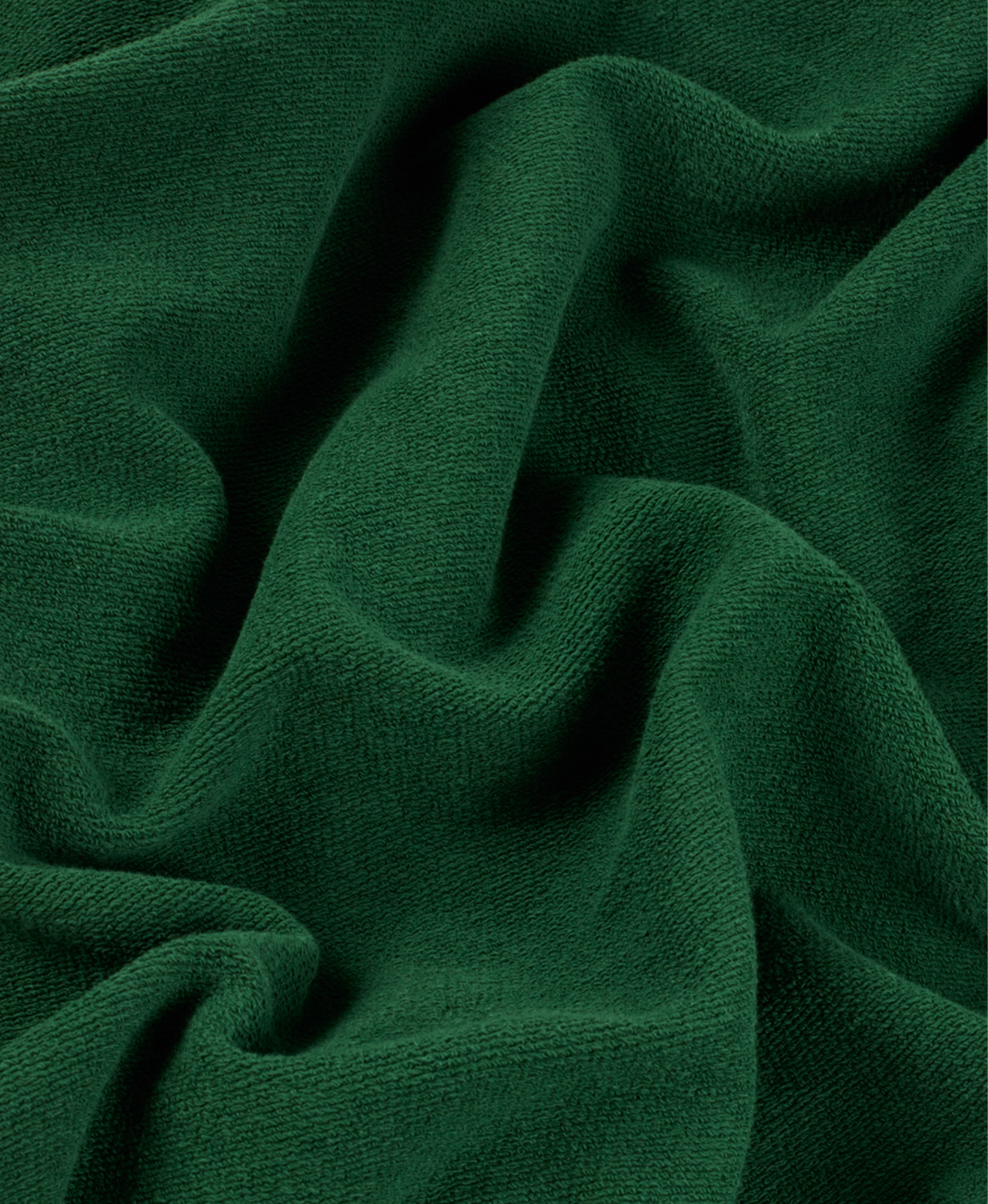 Velour Garments 600 GSM &#39;Pine Green&#39; Hoodie