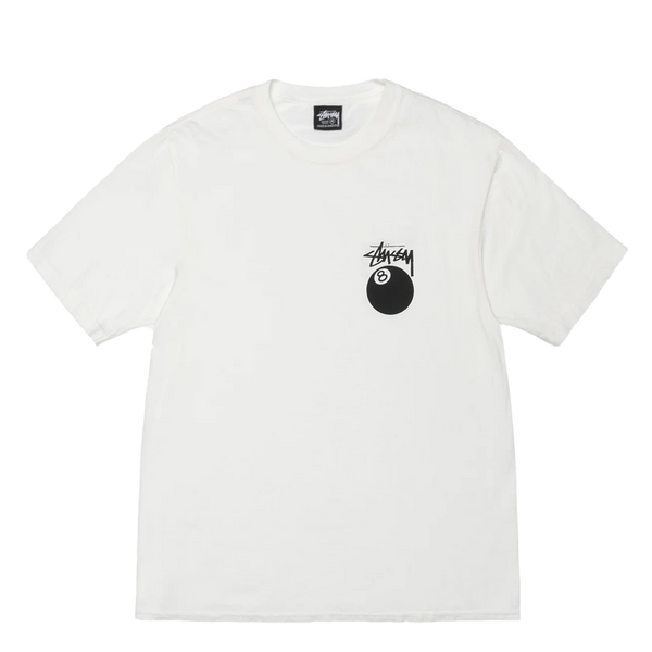 Stussy 8 Ball Pigment Dyed Tee Natural – The Garden