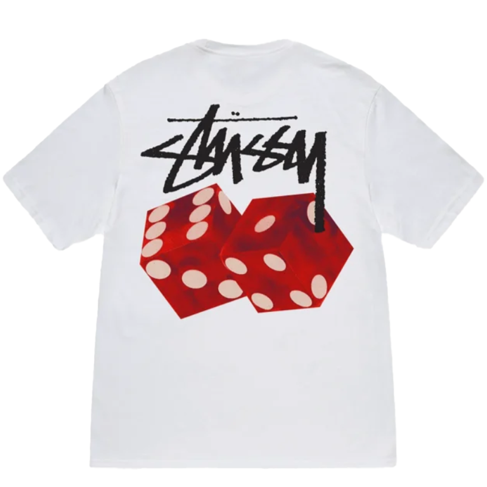 Stussy Diced Out White Tee