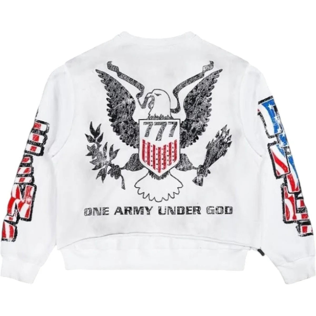 Triple Sevens Trade War L/S T-Shirt White