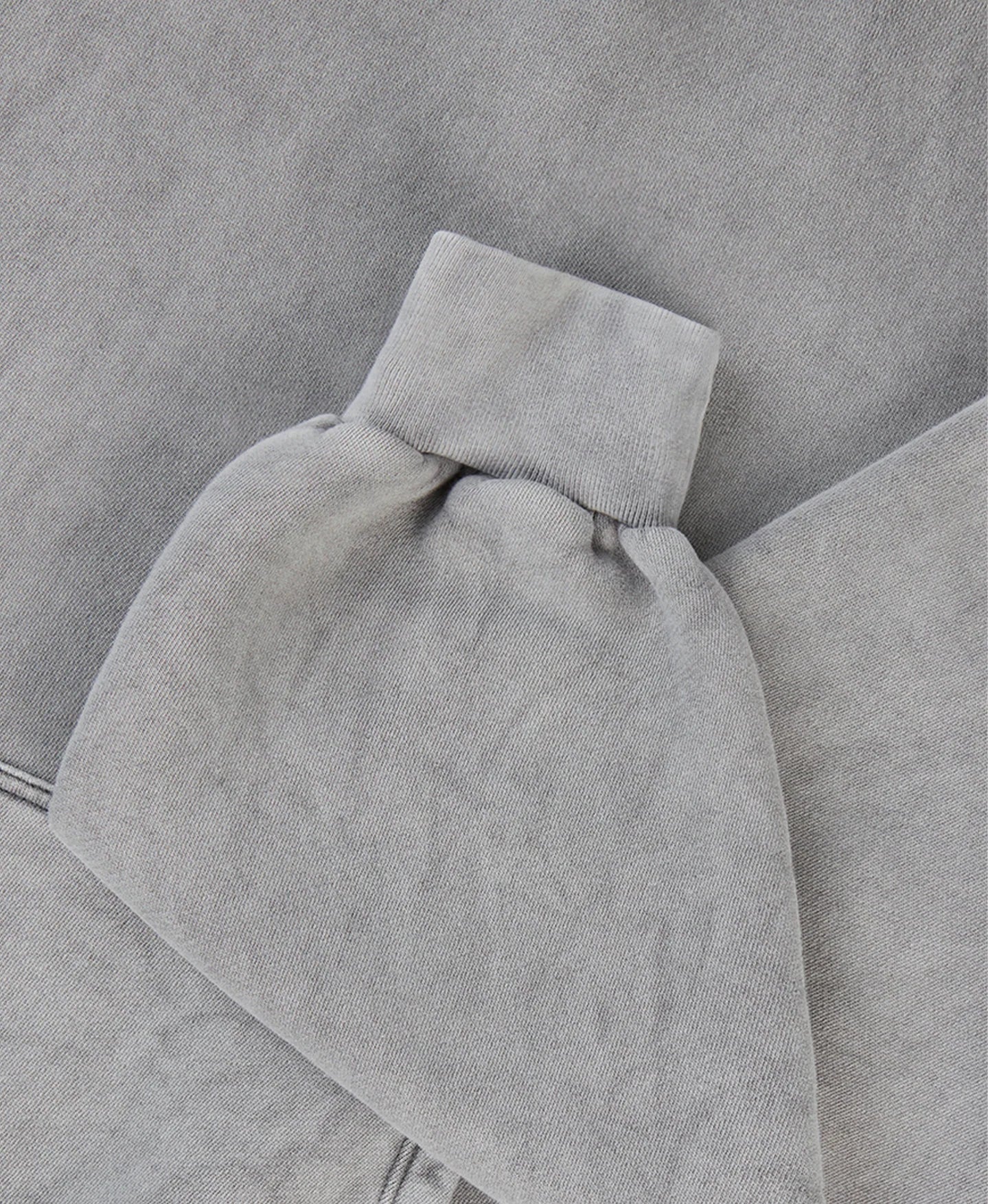 Velour Garments 450 GSM Vintage Gray Hoodie