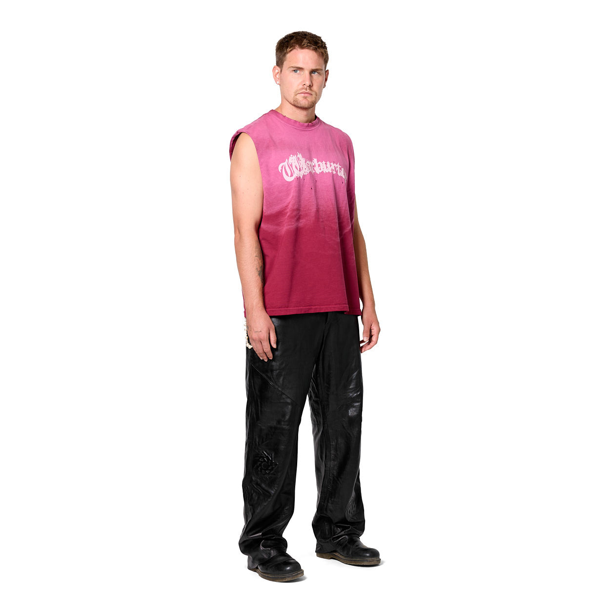 Warburton Gothic Red Sunfaded Tank Top