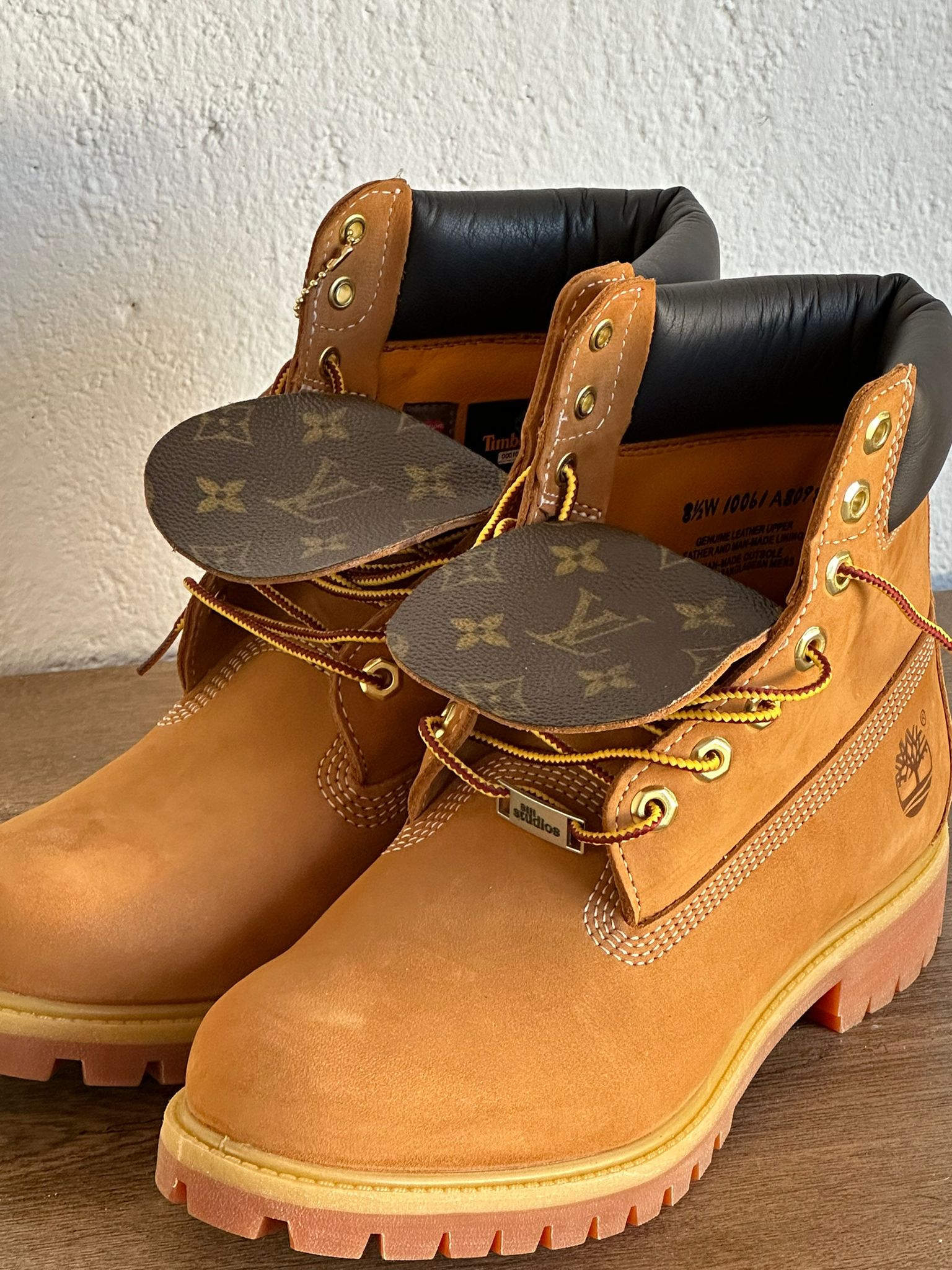 Timberland Boot Custom Louis Vuitton