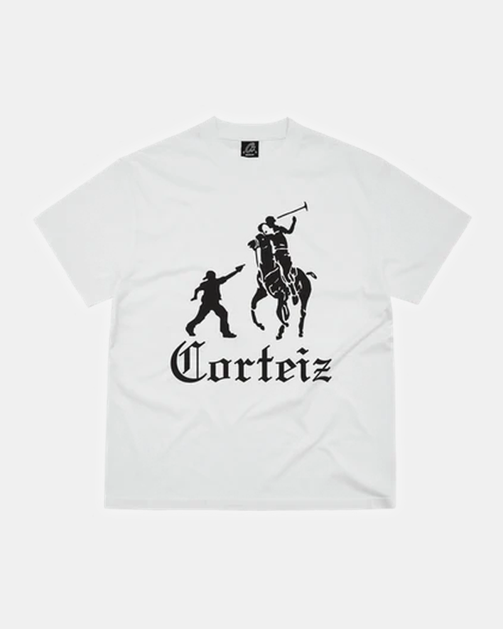 Corteiz Jack Boys Tee White