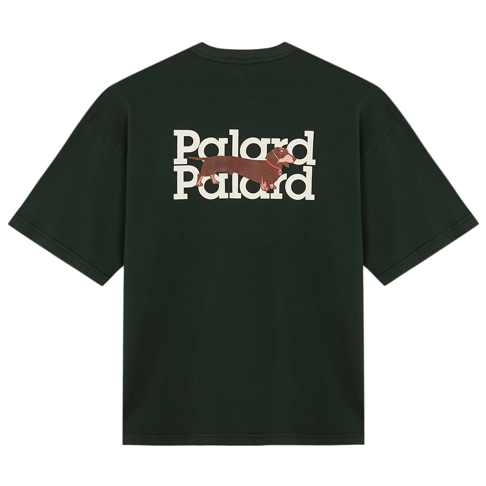 Palard Dachshund Tee Green