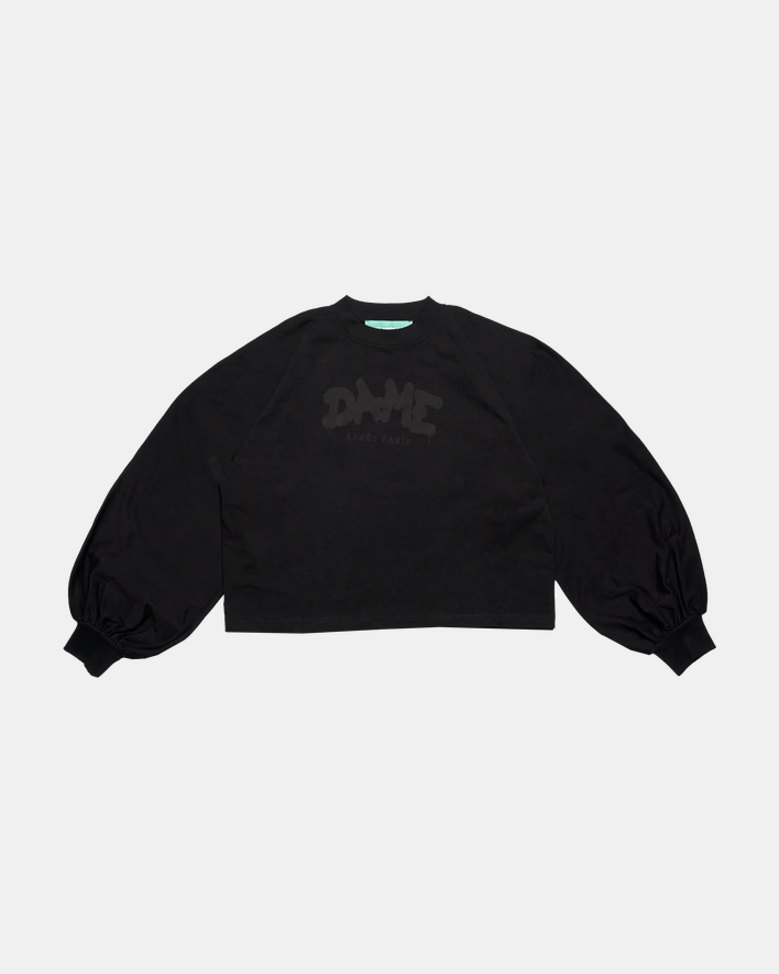 Dame Après Paris Black Uniform LS Tee