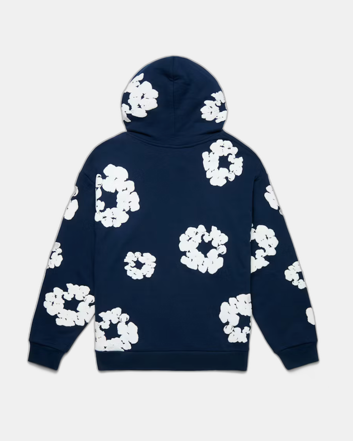 Denim Tears The Cotton Wreath Sweatshirt Navy