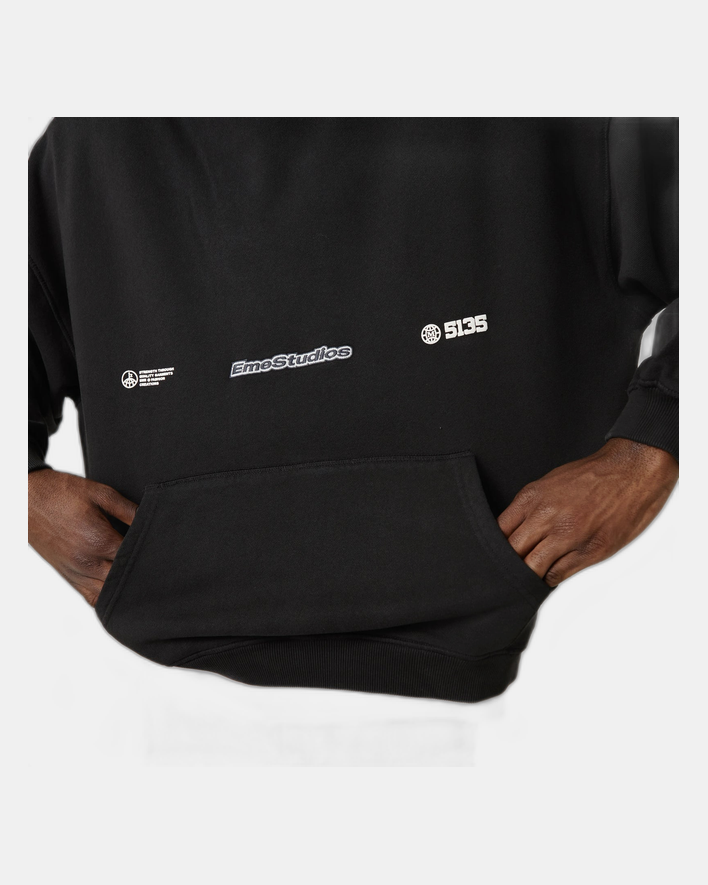 EME Studios Grin Shadow Oversized Hoodie