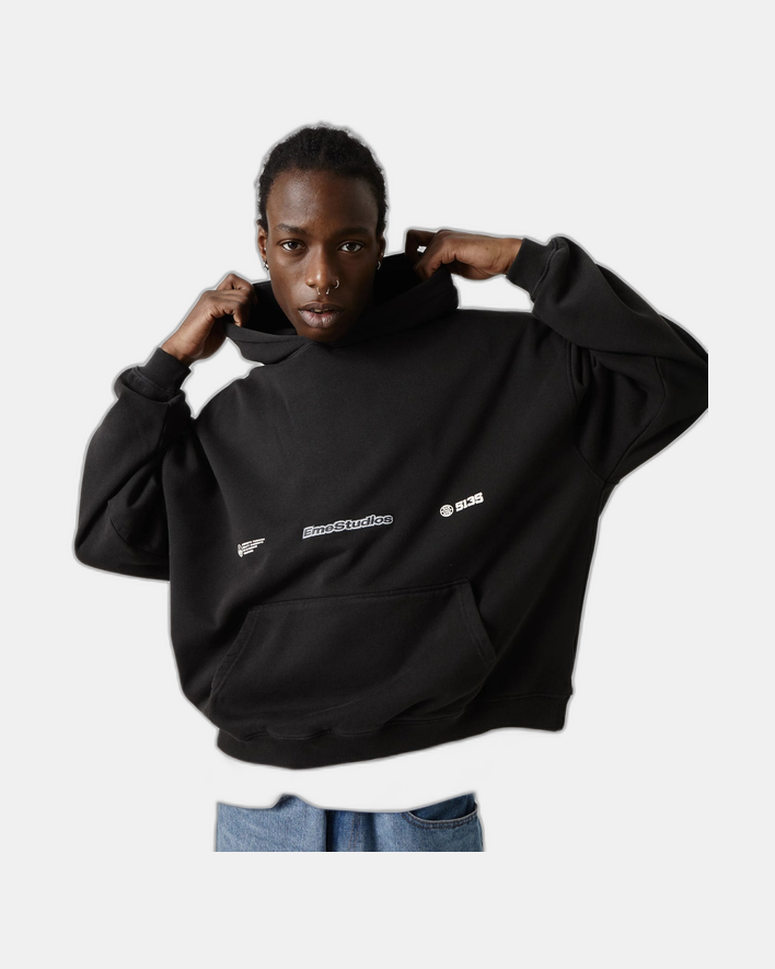 EME Studios Grin Shadow Oversized Hoodie