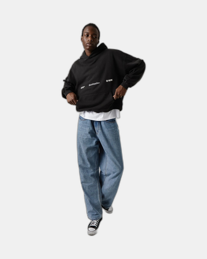 EME Studios Grin Shadow Oversized Hoodie