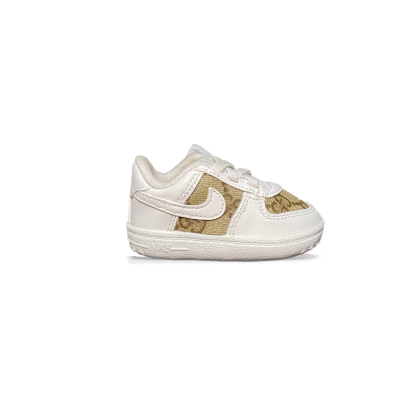 Benutzerdefinierte Air Force 1 Gucci (Crib Bootie)