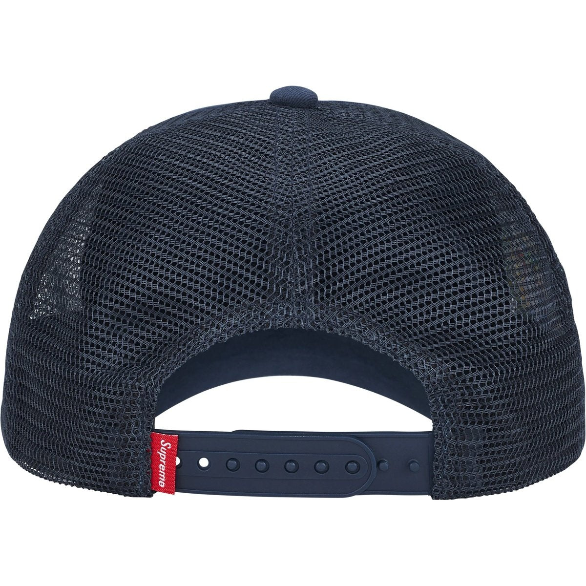 Supreme Crest Mesh Back 6-Panel Navy