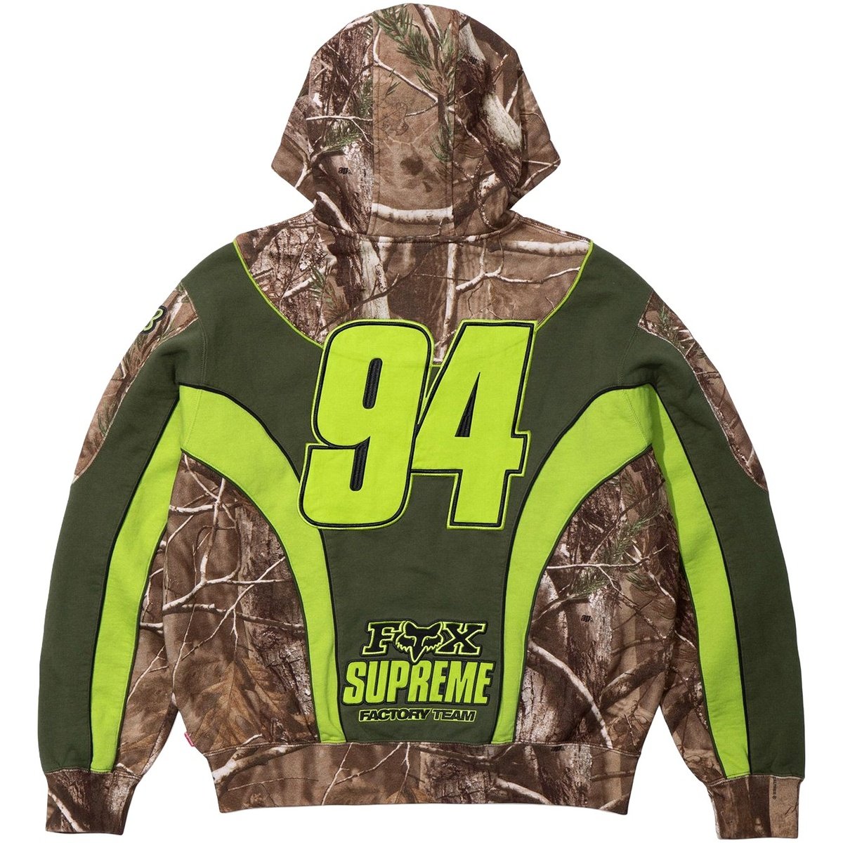 Supreme®/Fox Racing® Zip Up Hooded Sweatshirt Realtree® AP Camo