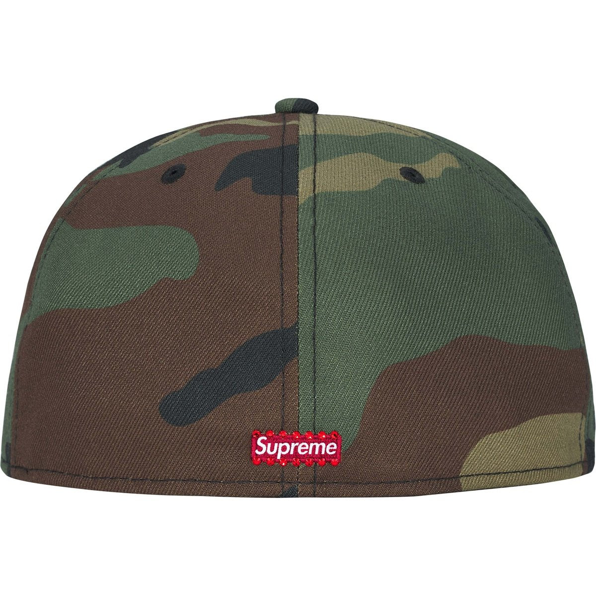Supreme Swarovski® S Logo New Era® Woodland Camo