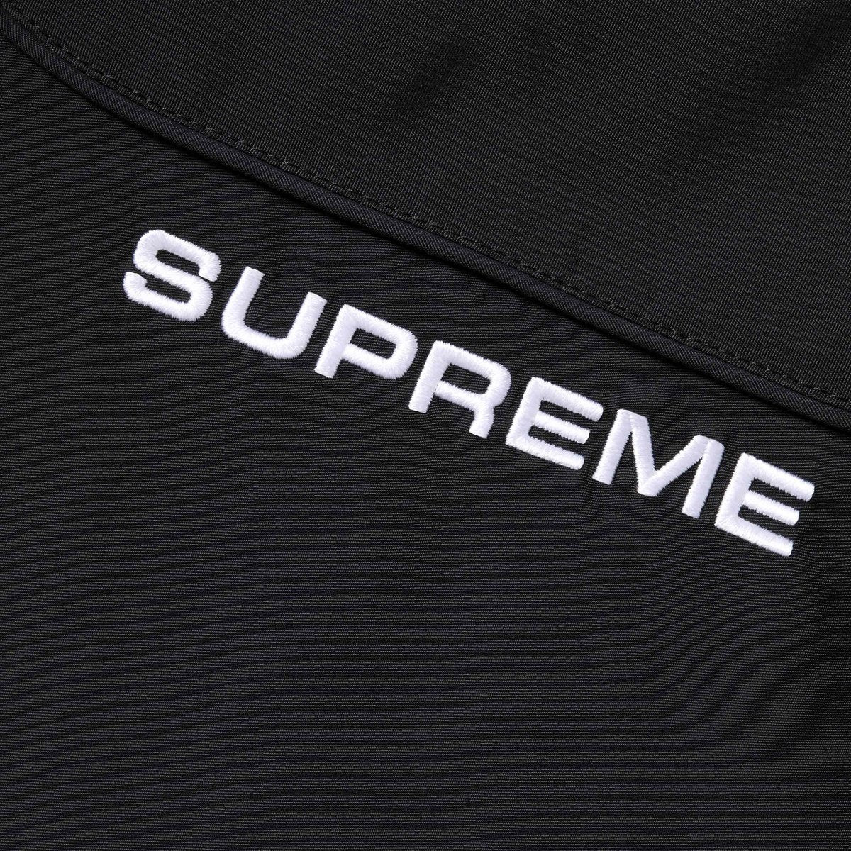 Supreme Faux Fur Reversible Hooded Track Jacket Black/Leopard