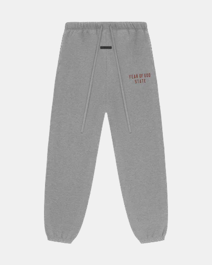 Fear Of God Essentials Fleece Sweatpants (FW24) Dark Heather