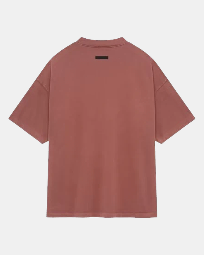 Fear of God Essentials Heavy Crewneck Shirt (FW24) Crimson