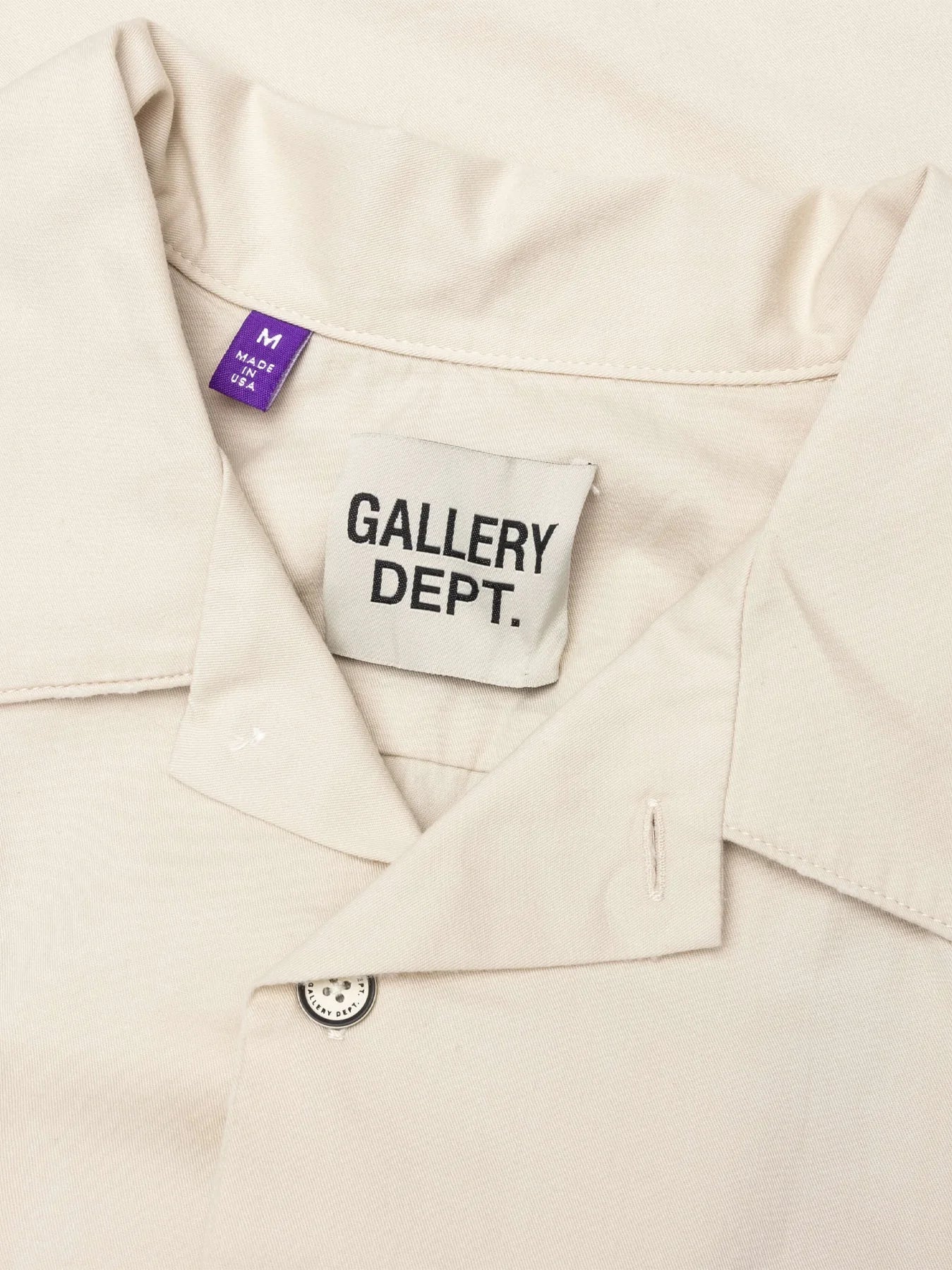 Gallery Dept. Mechanic Shirt in Natural/Cream