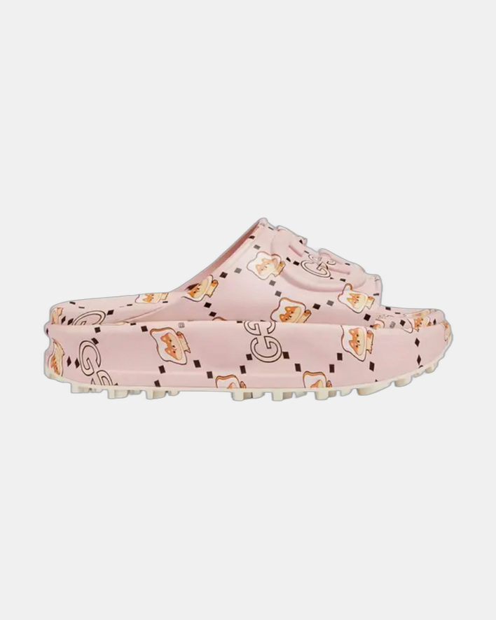 Gucci Pikarar X Wmns Slide Sandal Animal Print Light