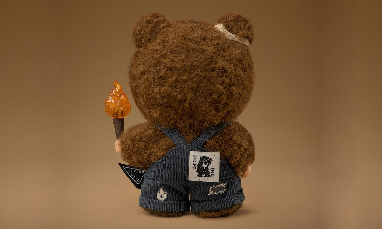 Pop Mart Hirono Living Wild-Fight for Joy Plush Doll