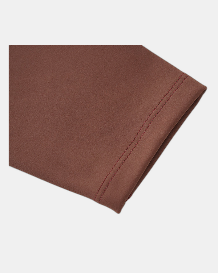 Jelenew logo Soft-brushed Leggings Smoky Brown