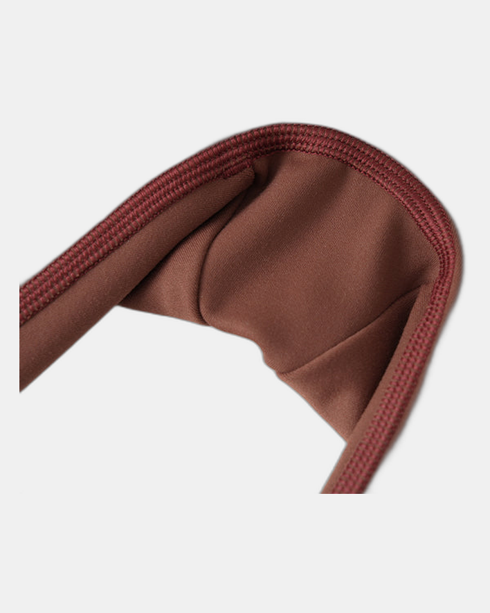 Jelenew logo Soft-brushed Leggings Smoky Brown