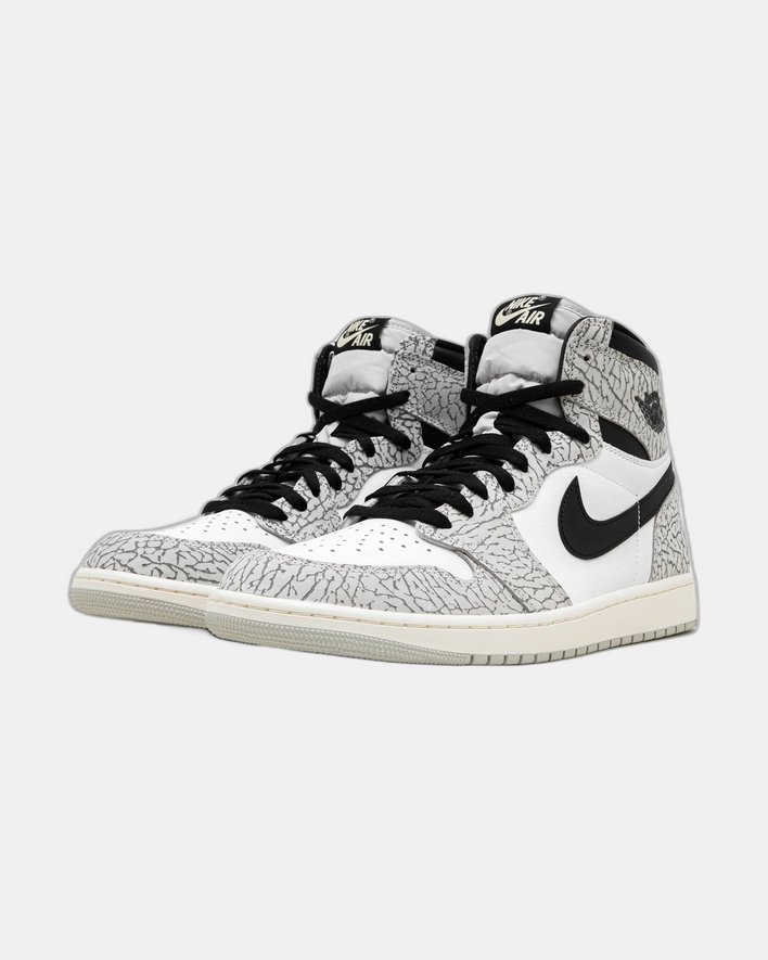 Jordan 1 Retro High OG White Cement