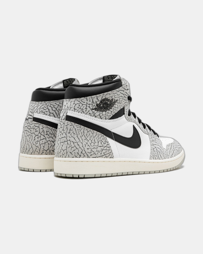 Jordan 1 Retro High OG White Cement