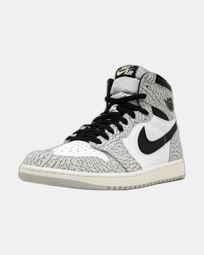 Jordan 1 Retro High OG White Cement