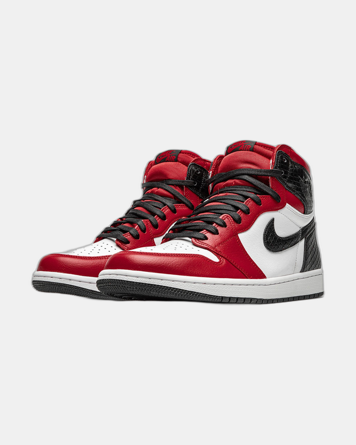 Jordan 1 Retro High Satin Snake Chicago (W)