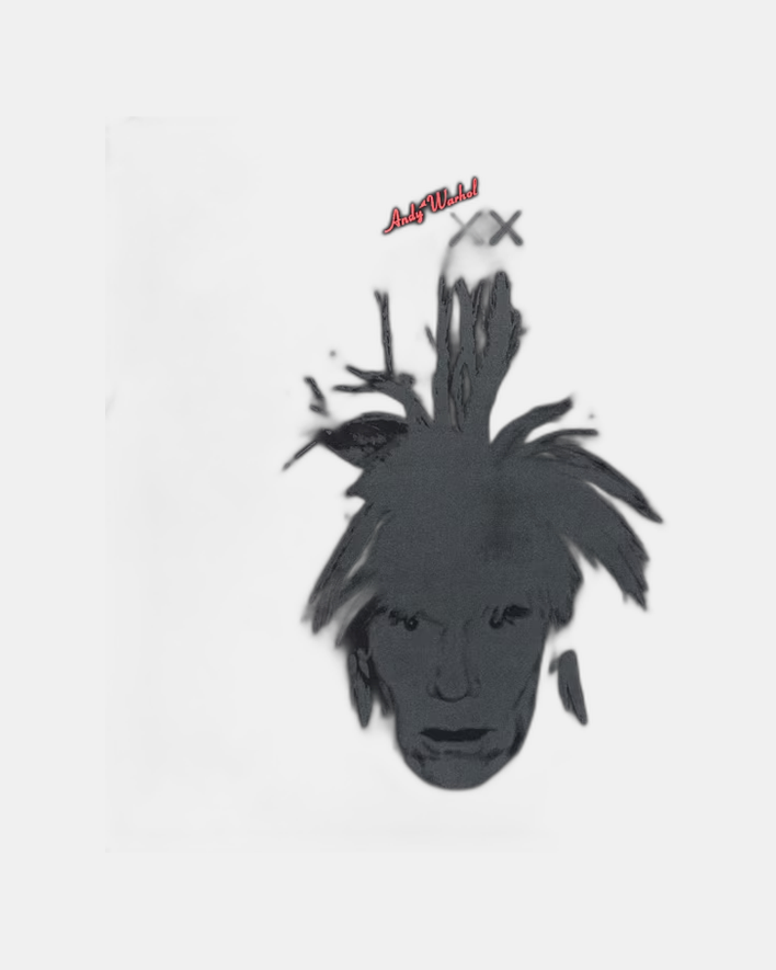 KAWS x Uniqlo Warhol UT Graphic T-shirt Black