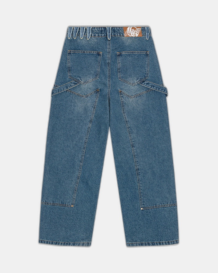 Lost Boys Baggy Carpenter Stonewashed Blue
