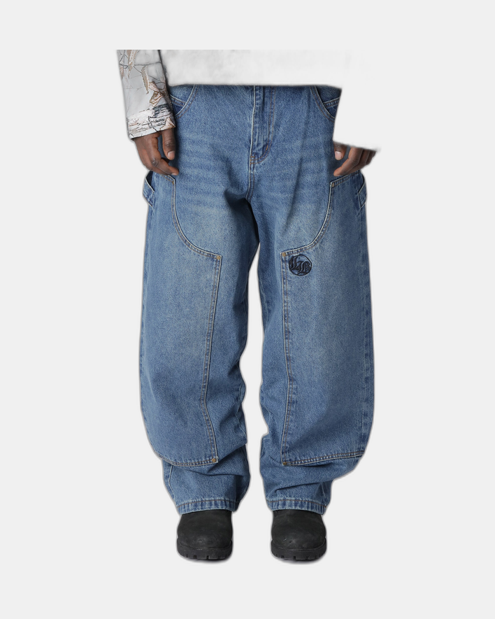 Lost Boys Baggy Carpenter Stonewashed Blue