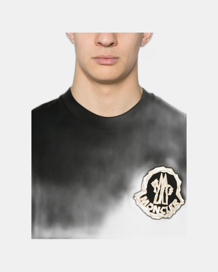 Moncler SS25 Logo T-Shirt Black