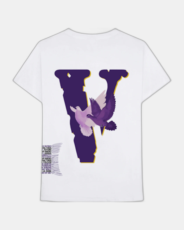 Tシャツ・カットソー Nav x Vlone Doves Tee Vlone x Nav Doves Tee White – The Garden