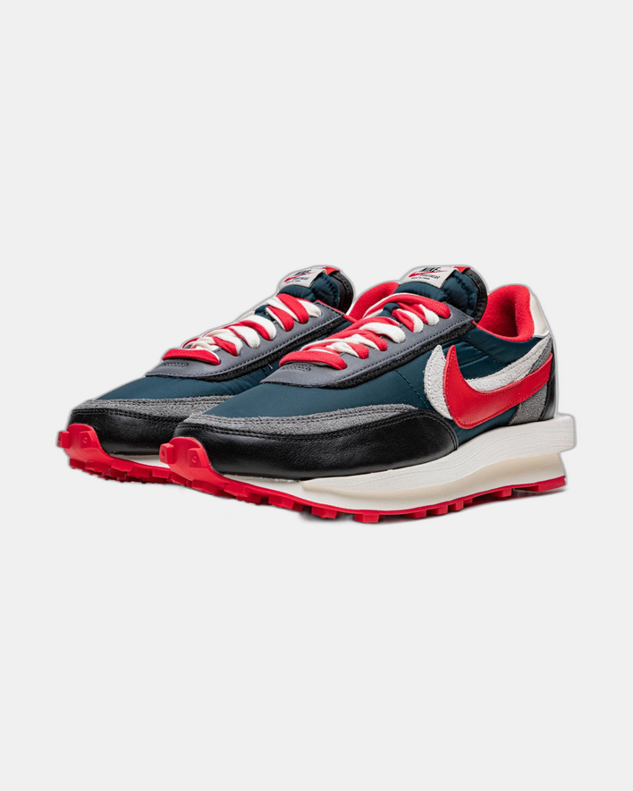 Nike LD Waffle sacai Undercover Midnight Spruce University Red
