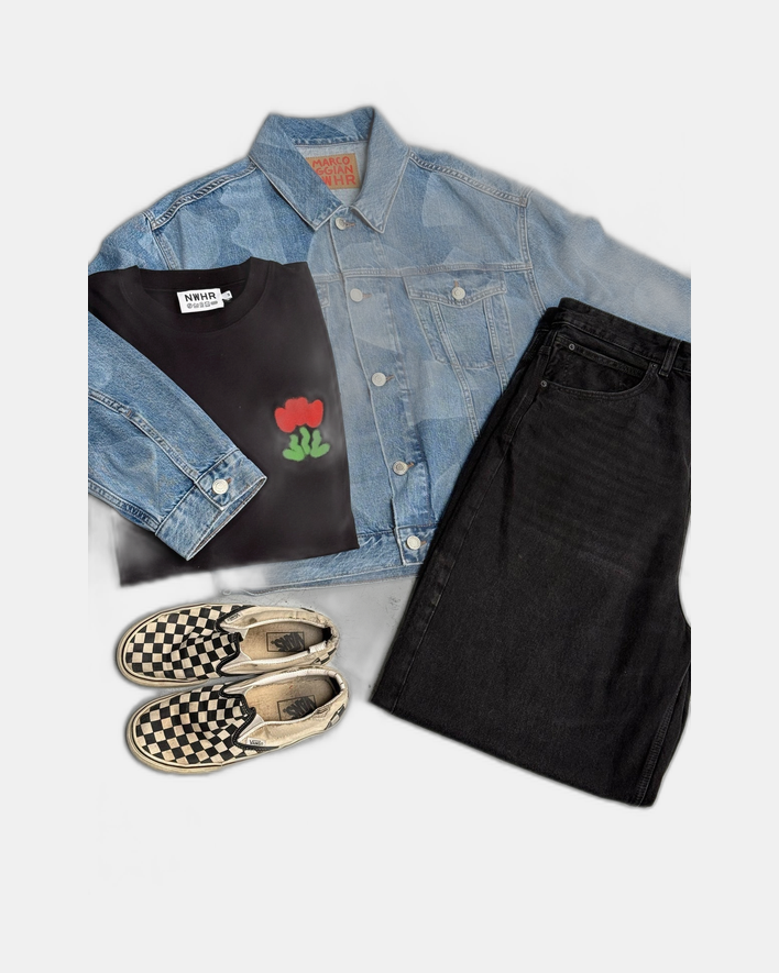 NWHR Camiseta Tulip Black
