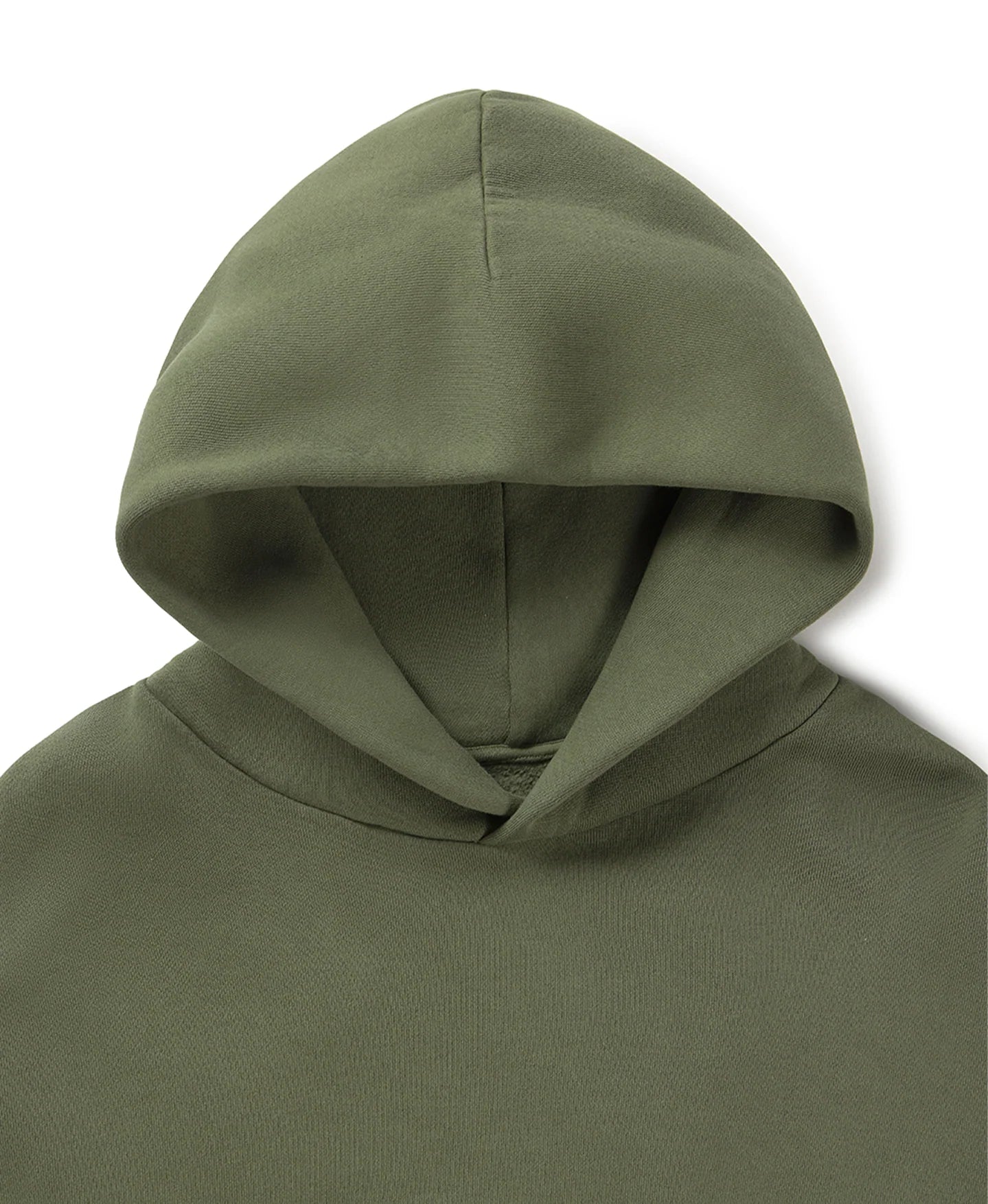 Velor Garments 450 GSM Olive Hoodie