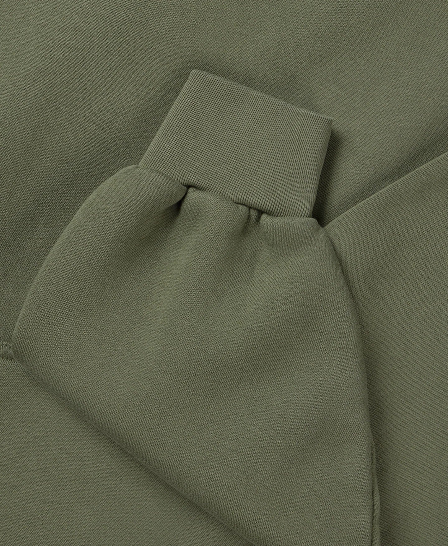 Velor Garments 450 GSM Olive Hoodie