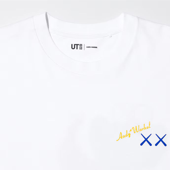 KAWS x Uniqlo Warhol UT Graphic T-shirt White