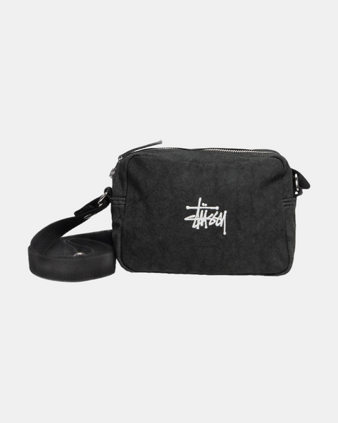 ★韓国の人気★【Stussy】★Stussy Canvas Side Pouch★ Canvas Side Pouch – Washed Black | Accessories | Stüssy