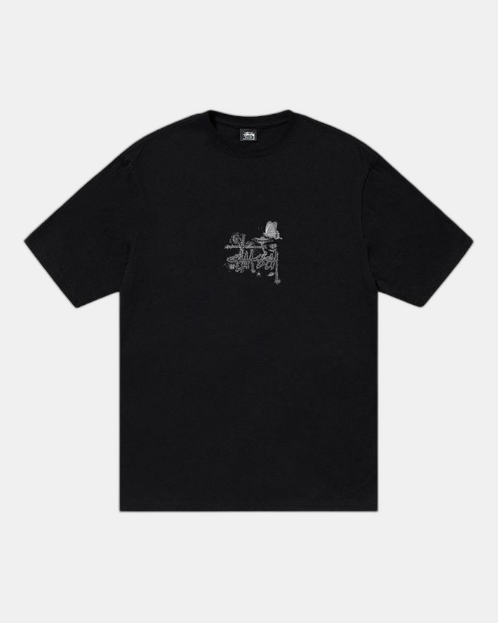 Stussy In Bloom T-Shirt Black