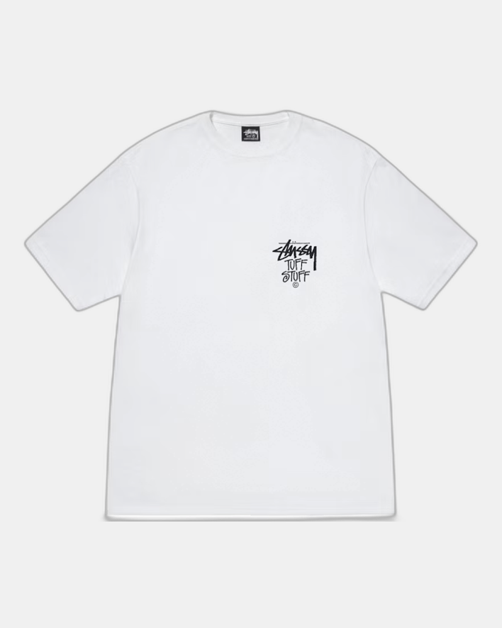 【STUSSY】☆半袖Tシャツ☆ TUFF STUFF TEE Stussy Tuff Stuff Tee White – The Garden
