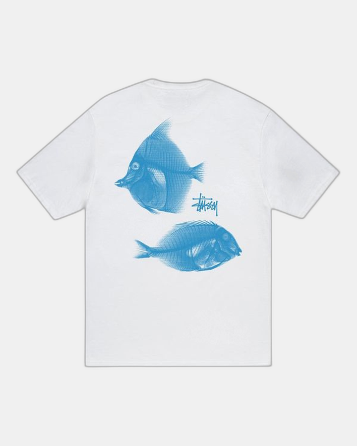 Stussy X-Ray Fishin T-shirt White
