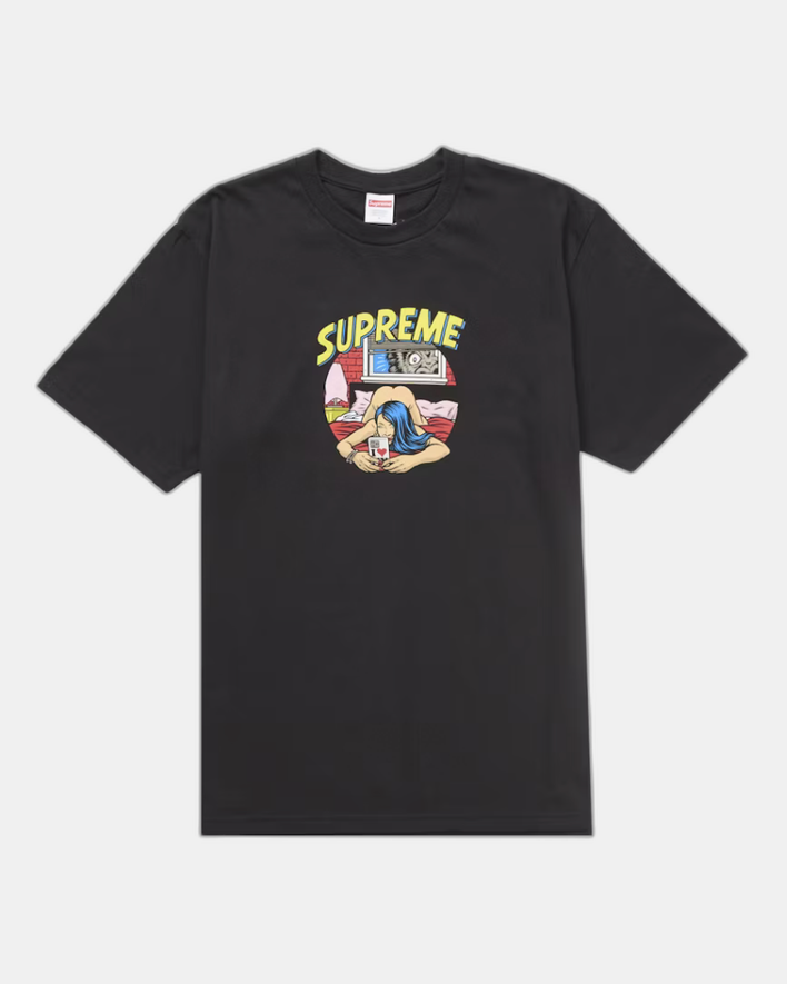 Supreme Bedroom Tee (SS25) Black