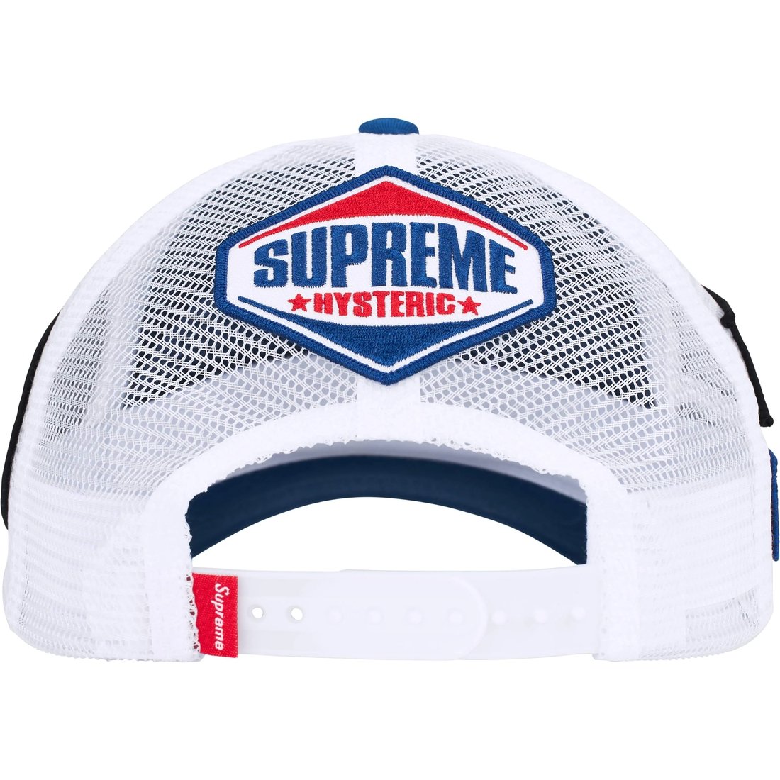 Supreme x HYSTERIC GLAMOR x Vanson Leathers Mesh Back 6-Panel Blau
