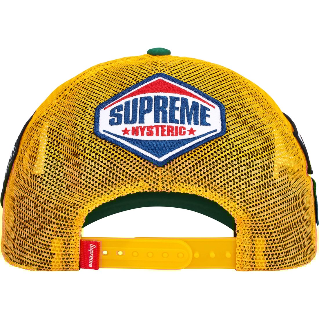 Supreme x HYSTERIC GLAMOR x Vanson Leathers Mesh Back 6-Panel Grün