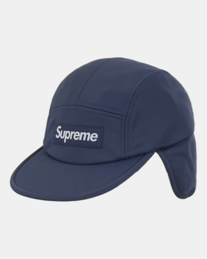Supreme WINDSTOPPER Earflap Camp Cap (FW24) Navy