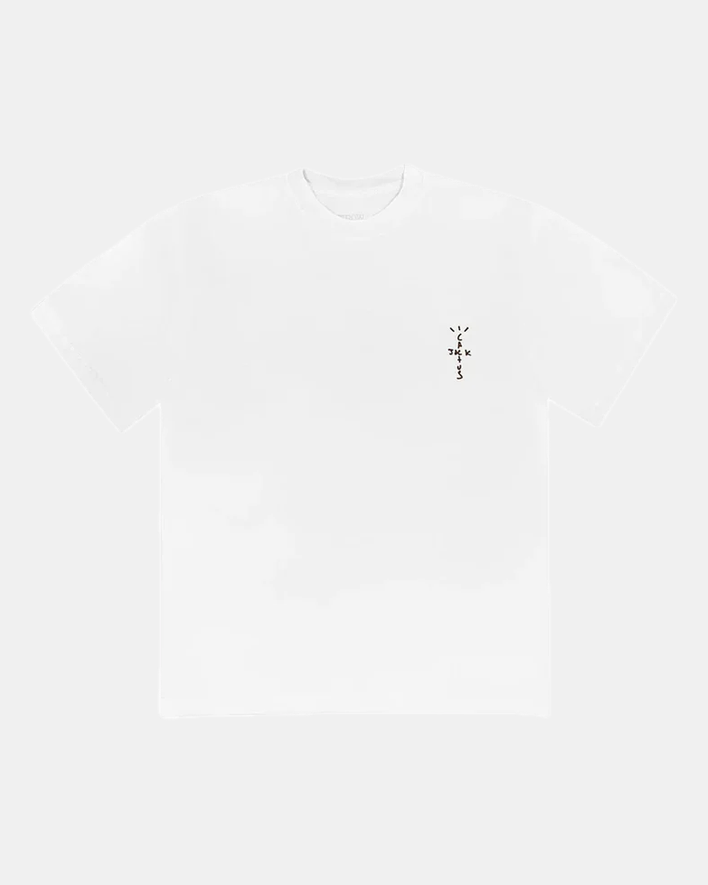 Travis Scott Cactus Jack Basic T-Shirt White/Brown
